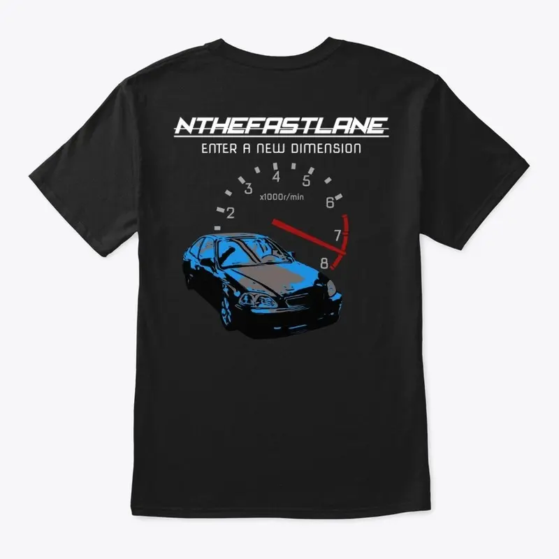 Nthefastlane Blue/Gray Car