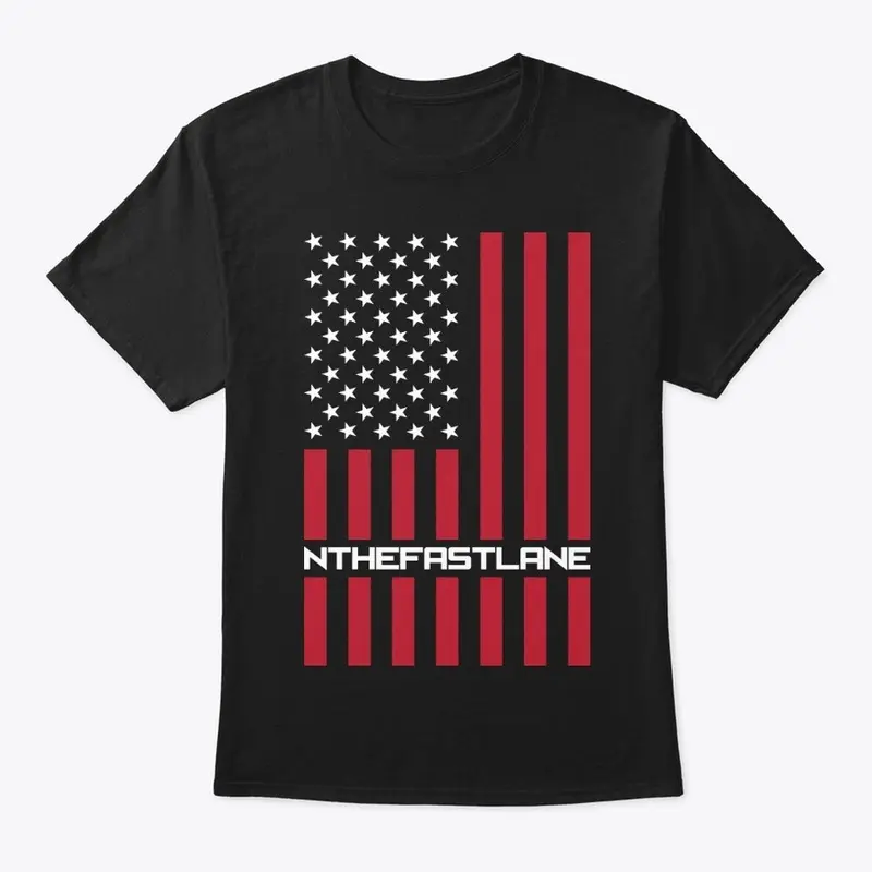 Nthefastlane American Flag Red