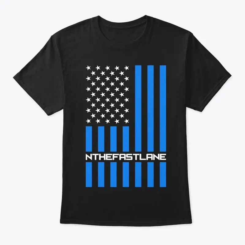 Nthefastlane American Flag Blue