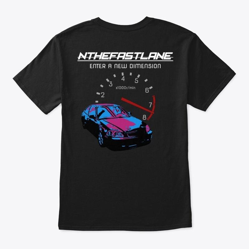 Nthefastlane Blue/Pink Car